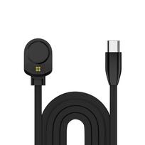 Replacement USB C Charger Cable Type C Charging Dock Fit for MARQ 2 Series Charger Wire Portable Smartwatch Accessories black