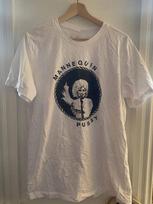 Manekenas Pussy Dolly Marškinėliai Balti Unisex S-5XL EM0461 Unisex Marškinėliai XXXL