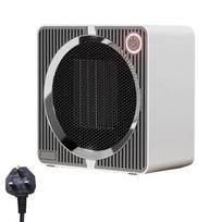 Portable 220V 500W PTC Electric Heater Automatic Temperature Control Desktop Mini Fan Bedroom Heating Fast Heater balta