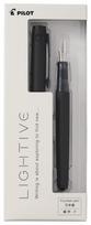 Pilot Lightive Fountain Fine Matte PFLT1MBF Pen, Nib, Black,