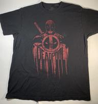 Marvel Deadpool Men's Size Black & Red T-Shirt SMALL New! S įvairiaspalvis