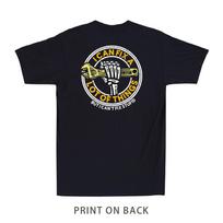 I Can Fix A Lot Of Things But I Can't Fix Stupid (Print ON BACK) Men's T-Shirt S įvairiaspalvis