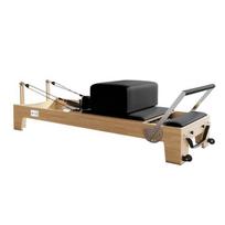 JASPORT H60 Pilates Reformer made of rubber wood with jumpboard, box and adjustable foot bar professional Pilates machine
