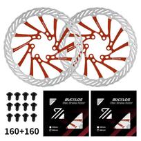 2PC BUCKLOS G3CS rotor Bicycle Brake Disc 160/180/203MM Bike Disc Brake Rotor Bicycle Hydraulic Brakes Rotors For SHIMANO SRAM