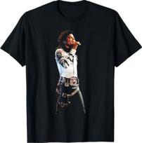 Michael Jackson Bad World Tour Man in The Mirror 1988 T-Shirt S įvairiaspalvis