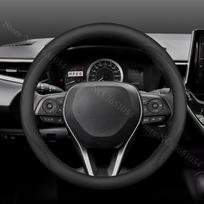 For Toyota Corolla Cross Wildlander Camry Frontlander Levin Steering Wheel Cover Breathable Leather Auto Interior Handle Covers juoda