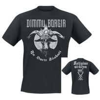 In Sorte Diaboli Dimmu Borgir Band T-Shirt 100% Cotton Graphic Tee Men Women Summer Streetwear Top S įvairiaspalvis