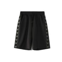 Li-Ning X Disney Mickey Mouse Mid-Waist Printed Sports Casual Shorts Men Bottoms Black AKSR531-5 S black