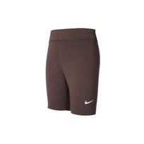 Nike Sportswear Classics Aukštos juosmens dviratininko šortai Moteriški apatiniai Baroko rudos spalvos DV7798-237 S