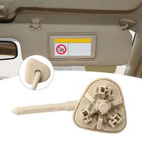 Beige Sun Visor Clips Car Accessories Fastener Plastic