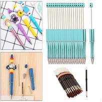 20 Black Ink Pearl Pens DIY Gift for Graduation Student Journaling gradient gold
