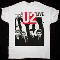 26 Rare U2 The Unforgettable Fire Tour White Men T Shirt S to 3XL Gift Fans Unisex T-Shirt L