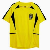 2002 m. Pasaulio čempionato Brazilijos Retro futbolo marškinėliai: Carlos #6, Ronaldo #9, #11 ir Ball Apranga. XXL