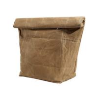 Large Capacity Waxed Canvas Lunch Bag Waterproof Thermal Insulation Lunch Insulated Bag Reusable Anti-fouling ruda