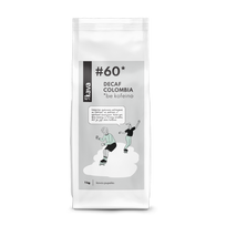 Skrudintos rūšinės rūšinės kavos pupelės be kofeino KAVA96 Nr.60, Swiss Water Colombia Decaf