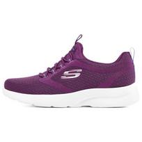 Skechers 2.0 Synthetic Leather Sports Shock Absorbing Durable Low Top Casual Shoes Women sneaker Dark-Purple 149693-PLUM 38 blue