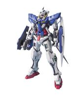 BANDAI SPIRITS MG Mobile Suit Gundam 00 Gundam Exia Scale Plastic Model Kit 1/100 Pre-Colored gray
