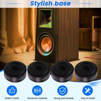 B03B-4PCS Hifi Turntable Isolation Feet Stand Speakers Spikes Audio Pads, For Amplifier/Speaker/Turntable 40X15mm juoda