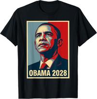 Obama 2028 Pataisykime tai Obama Prezidentu 2028 Obama 2028 Unisex Marškinėliai S įvairiaspalvis
