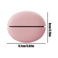 Magnetic Hand Warmer Ergonomic Heating Device Camping Hand Warmers For Men Women Kids Family Indoor Outdoor Home Offices Travel rožinė