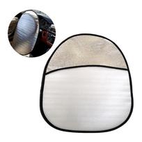 44*50cm Car Steering Wheel Sun Protector Shade Covers Aluminum Film PE Foam Anti-uv Sun Protection Foldable Sunscreen Protector CN