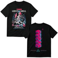 2026 Anime Ghost In The Shell Motoko Kusanagi T Shirts Men Women Clothing Fashion Casual Cotton Short Sleeve Oversized T-shirt S įvairiaspalvis