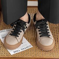 Autumn new sub-tide shoes ins tide niche casual canvas shoes niche bread shoes board shoes 39 ruda