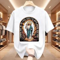 Easter Coming Out My Cave Jesus Resurrection Funny Christian T Shirt Men Women Cotton Streetwear T-shirt S
