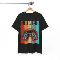 Retro Gamer T-shirt Tops Tees Unisex | Gaming Legend Tee | Fun Gamer Shirt 4XL
