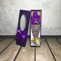 5-Piece Soap Rose Bouquet Gift Box - Ideal for Birthdays, Christmas, Valentine's Day, or Teacher's Day