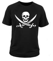 T Unisex Marškinėliai Piratas The Goonies Piratų Laivai XXXXL black