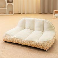 Prabangus žiemos šiltas didelis šuo sofa-lova šuniui ant kelių kačių kilimėliai pagalvėlė naminiams gyvūnėliams miegamoji sofa-lova Kilimėlis dideliam ir mažam šuniui M