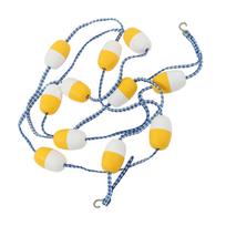 Plaukiojanti juosta 5M 7CM PVC Daugkartinė Baseino Saugos Daliklis Virvė Vidaus Baseinui