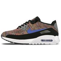 Nike Air Max 90 Ultra 2.0 Flyknit Juoda Vidutinė Mėlyna Vėsi Pilka Moteriška 881109-001 36