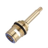 Hot And Cold Water Spool Drips Resistant Faucet Valves Brass Ceramic Stem Disc Cartridges for Washroom Basins Tap A0KF Red
