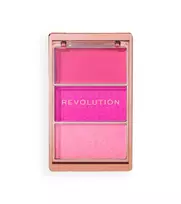 Makeup Revolution, Blush Icon, Blush Palette, Hot Pink Flag, 6.3 g