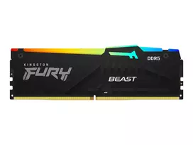 Kingston KF564C32BBEA-16 16GB 6400MT/s DDR5 CL32 DIMM FURY Beast Black RGB EXPO | Kingston