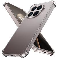 Transparent Shockproof Phone For iPhone 15T Pro 14T 13T 12T 11T 10T 9T 17 Pro Max 15 Ultra 13 12 11 Lite Airbag Protection Cover Xiaomi 17 pro max
