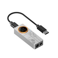 Fosi Audio DS3 DAC Amplifier Dongle Portable Headphone Amplifier for Spatial Audio ES9039Q2M for HiFi Amplifier USB-C Gaming, 7.1 Support, XMOS,