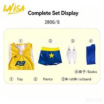 Lisa 2026 World Cup Goals same style cheerleading uniform L