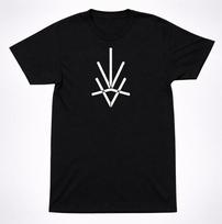 The Amity Affliction TAA Skeleton Hand Symbol T-Shirt Metalcore Band Tee S įvairiaspalvis