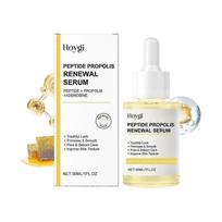 Anti-Aging Peptide Propolis Revitalizing Serum, enriched with adenosine, firms and rejuvenates skin to restore youthful radiance