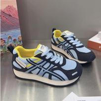 Color matching Dexun shoes New autumn sports shoes Non-slip mesh breathable casual shoes 35 mėlyna