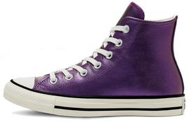 Converse Blizgūs Metalai Chuck Taylor All Star Aukštakulniai Odiniai Violetiniai Moteriški 565824C 35