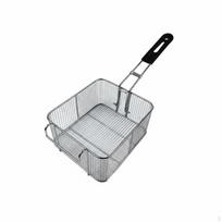 Giliai kepimo krepšelis, tvirtas, universalus, nerūdijančio plieno tinklelio sietelis restoranui 20*18*9.5cm 81 Stainless