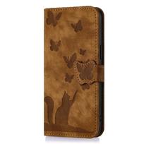 Leather Flip Case for Funda Samsung Galaxy A56 A36 A16 A26 A55 A35 A25 A15 A54 A34 5G Cases 3D Cute Cat Wallet Phone Cover Women Samsung A55