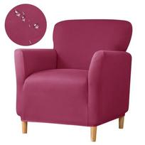 Water Repellent Spandex Tub Chair Cover Stretch Club Armchair Slipcovers Relax Single Sofa Covers for Living Room Bar Counter