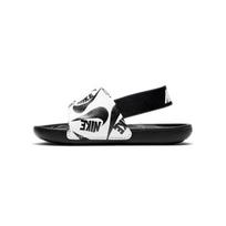 Nike Kawa Slide TD White Black Baby Sneakers CW3360-100 21 black