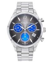 Mathey-Tissot Urban Chrono Stainless Steel Black Dial Quartz H411CHMB Men's Watch juoda