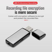 X09 Nešiojamas USB diktofonas su HD triukšmo slopinimu – Kompaktiškas interviu ir susitikimams 4GB